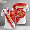 Manchester United Lion 3d Hoodie Polo