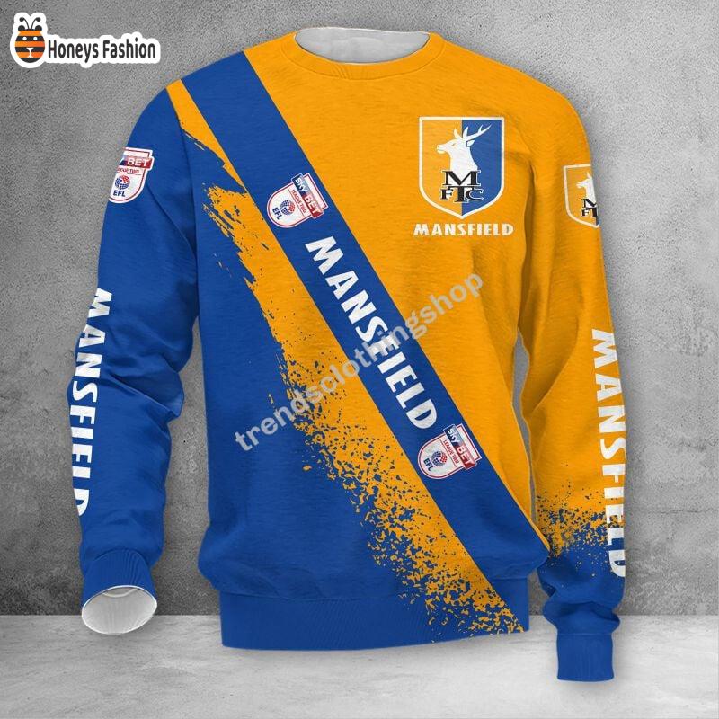Mansfield Town Lion 3d Hoodie Polo