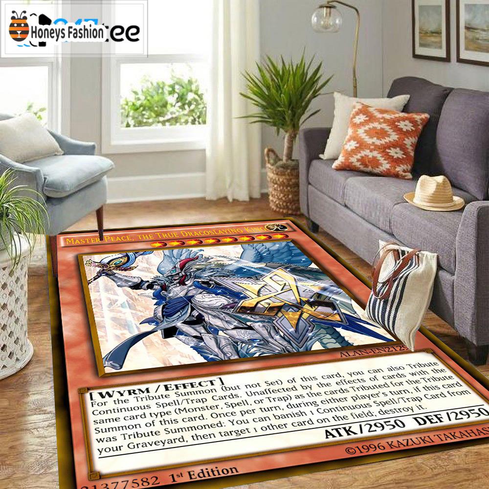 Master Peace The True Dracoslaying King Card Rug Carpet