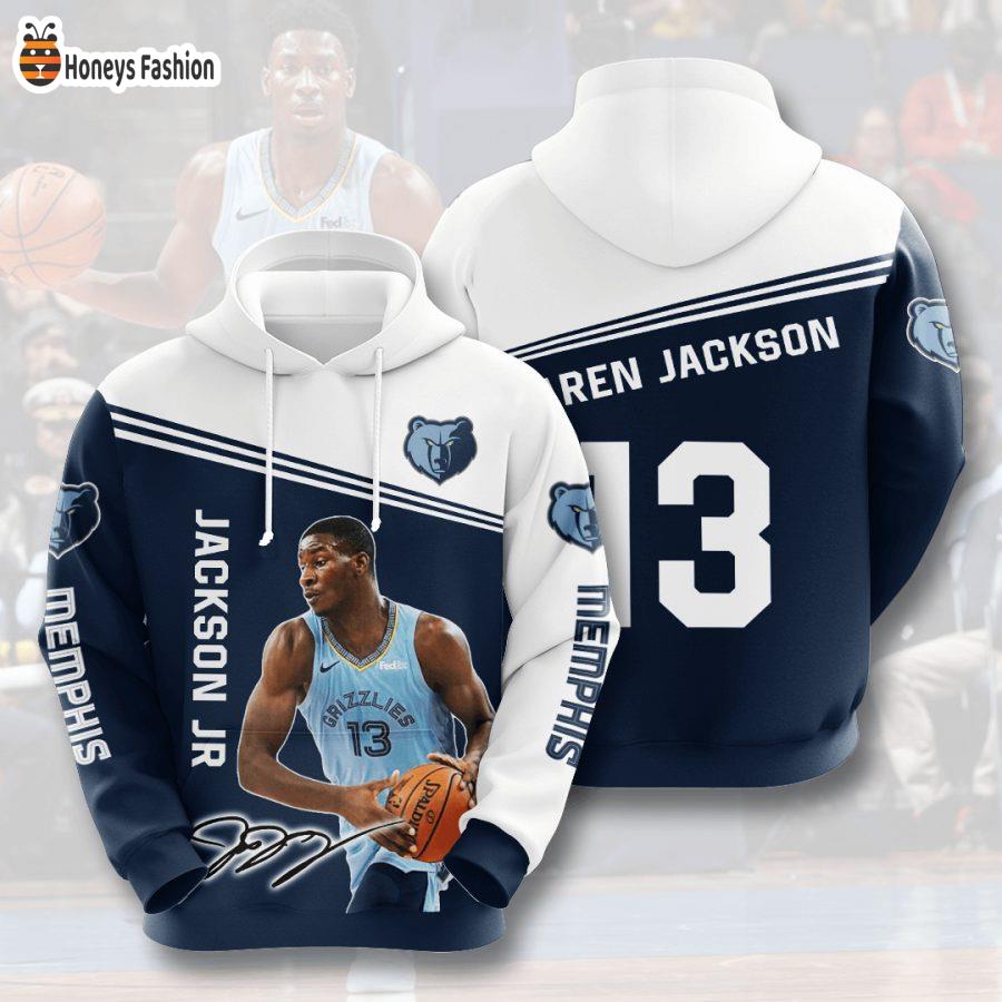 Memphis Grizzlies Jaren Jackson NBA 3D Hoodie
