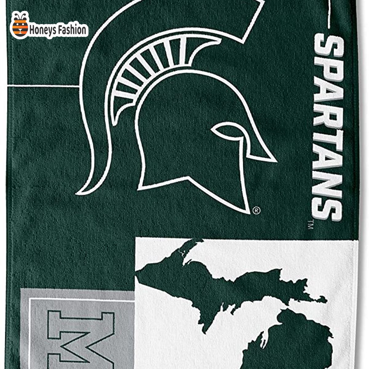 Michigan State Spartans NCAA Beach Towel