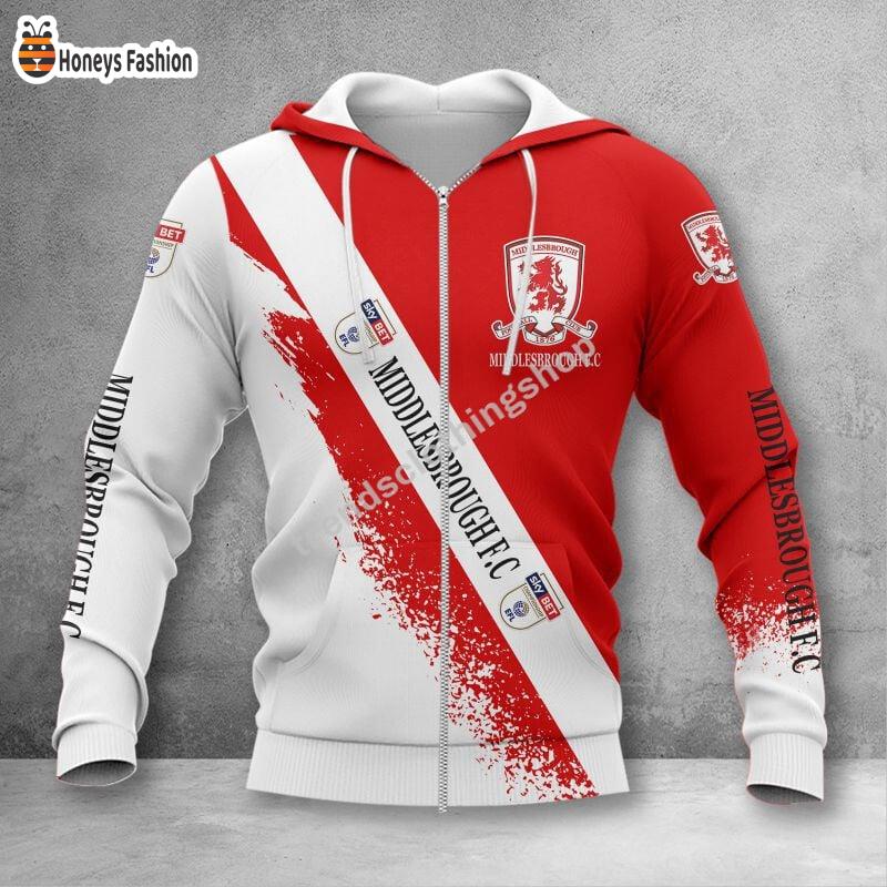 Middlesbrough F.C Lion 3d Hoodie Polo