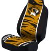 Missouri Tigers Yellow Black Stripe Car Seat Cover