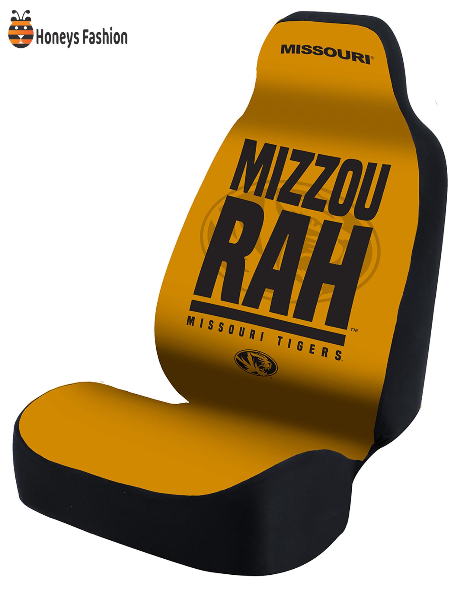 Missouri Tigers Yellow Mizzou Rah Car Seat Cover