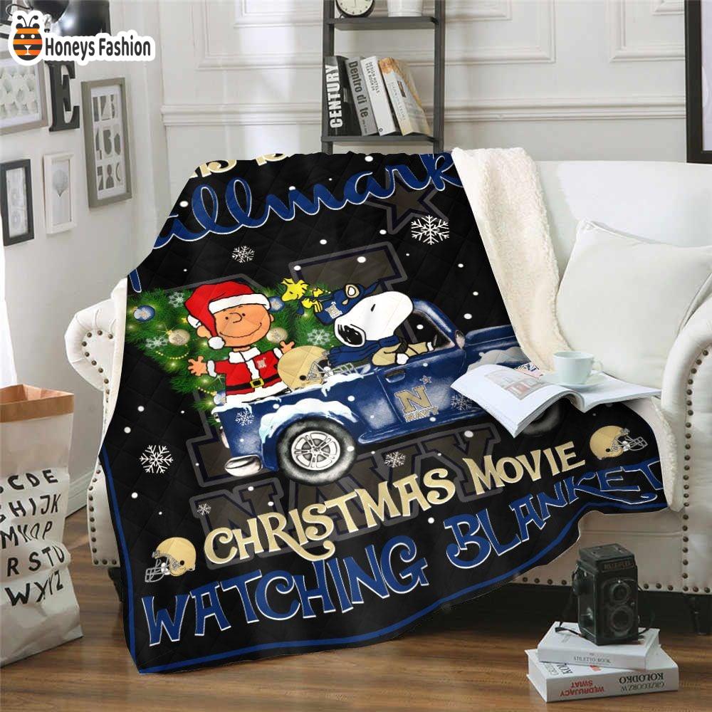 Navy Midshipmen This Is My Hallmark Christmas Movie Watching Blanket