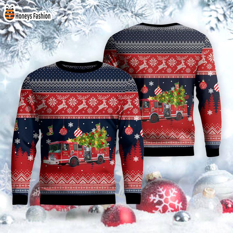 New Hampshire Antrim Fire Department Ugly Sweater