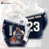 New Orleans Pelicans Anthony Davis NBA 3D Hoodie