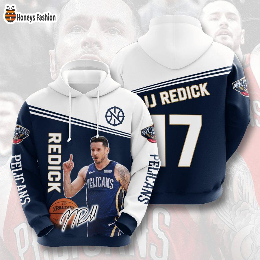 New Orleans Pelicans JJ Redick NBA 3D Hoodie