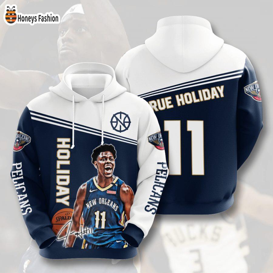 New Orleans Pelicans Jrue Holiday NBA 3D Hoodie