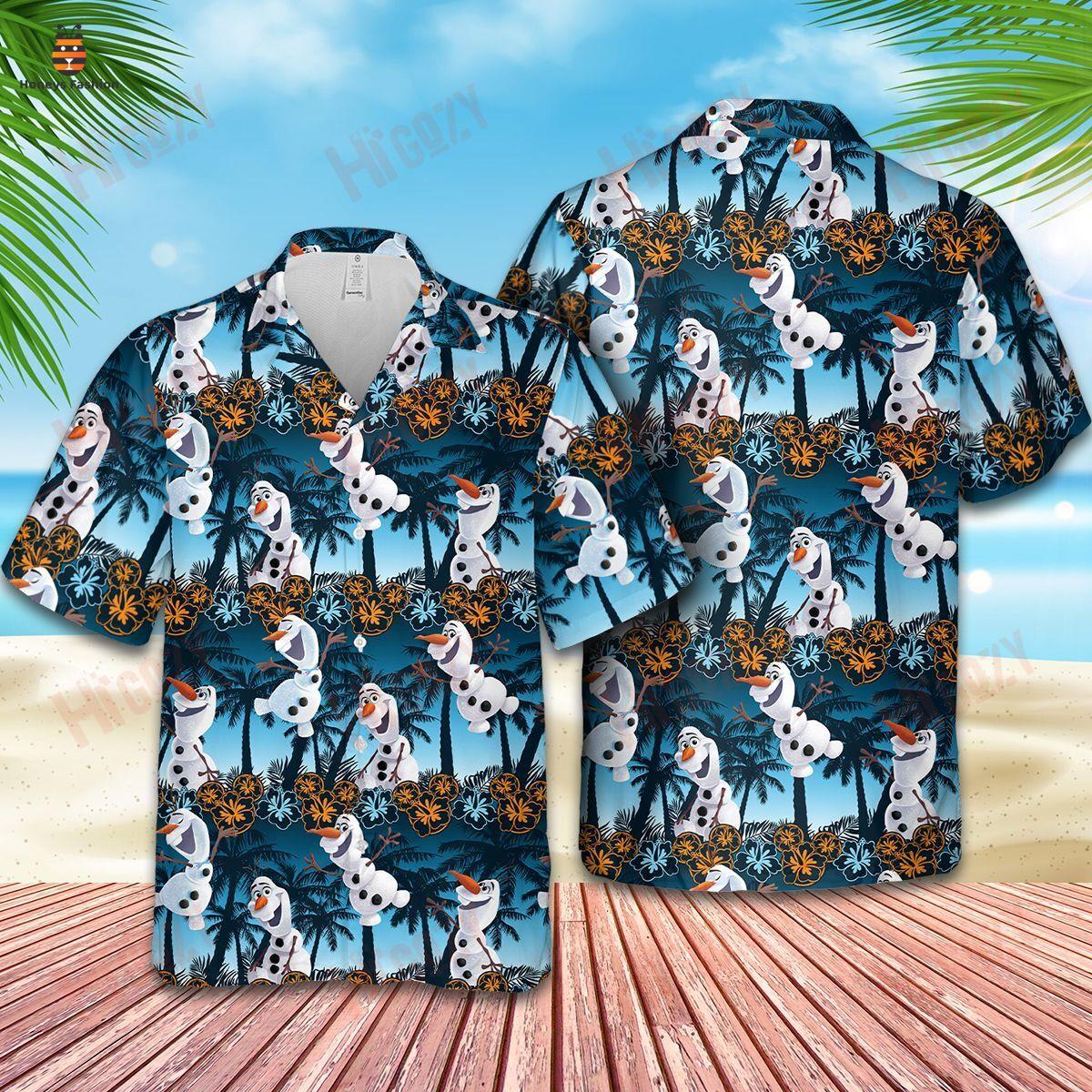 Olaf Frozen Disney Tropical Hawaiian Shirt