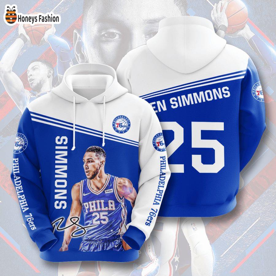 Philadelphia 76ers Ben Simmons NBA 3D Hoodie