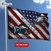 Philadelphia Eagles Custom Name Personalized Flag