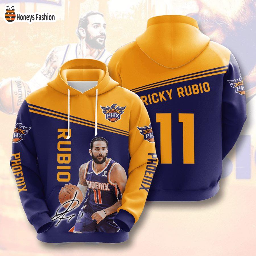 Phoenix Suns Ricky Rubio NBA 3D Hoodie