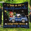 Pittsburgh Panthers This Is My Hallmark Christmas Movie Watching Blanket