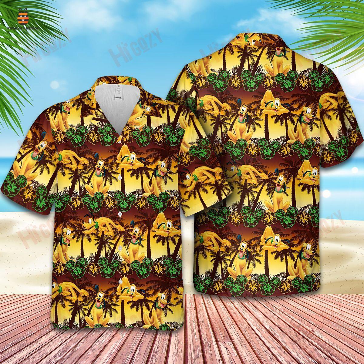 Pluto Disney Tropical Hawaiian Shirt