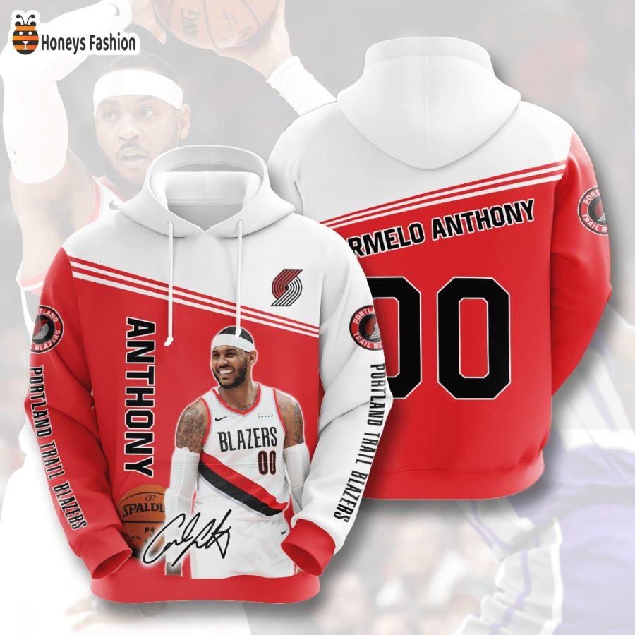 Portland Trail Blazers Carmelo Anthony NBA 3D Hoodie