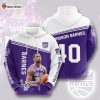Sacramento Kings Harrison Barnes NBA 3D Hoodie