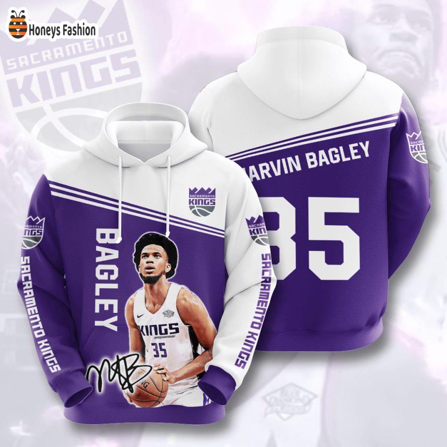 Sacramento Kings Marvin Bagley NBA 3D Hoodie