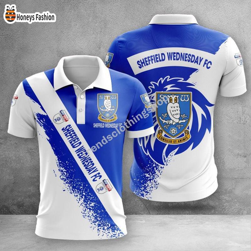 Sheffield Wednesday Lion 3d Hoodie Polo