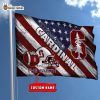 Stanford Cardinal Custom Name Personalized Flag