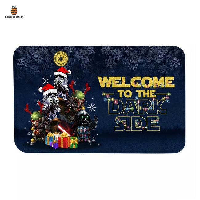 Star Wars Welcome To The Darkside Christmas Doormat