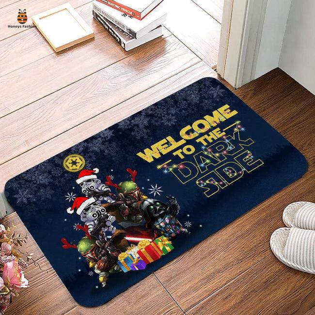 Star Wars Welcome To The Darkside Christmas Doormat