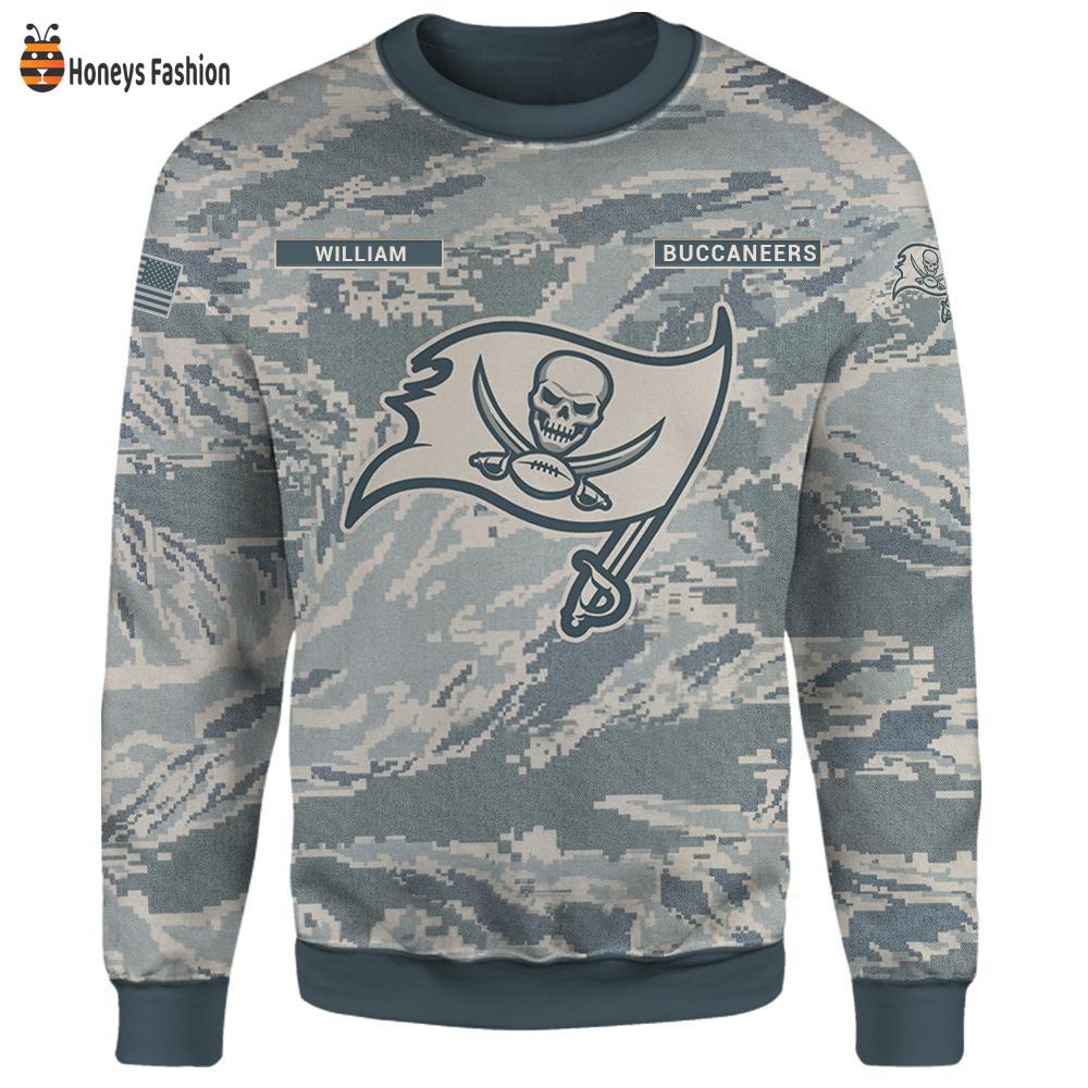 Tampa Bay Buccaneers U.S Air Force ABU Camouflage Personalized T-Shirt Hoodie