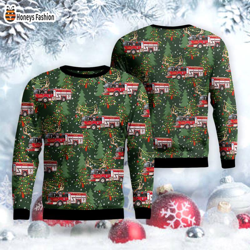 Tennessee Hendersonville Fire Department Ugly Sweater