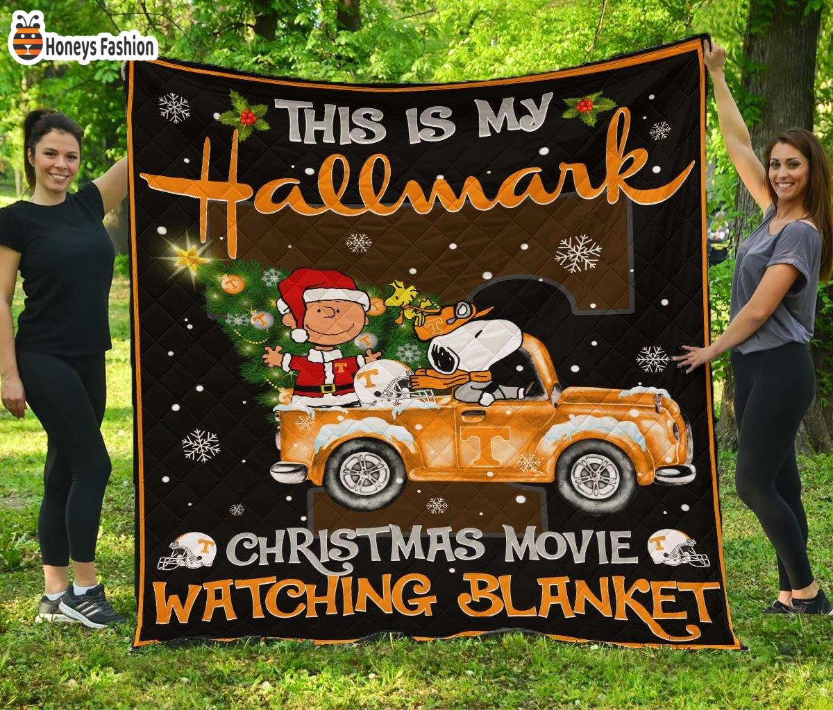 Tennessee Volunteers This Is My Hallmark Christmas Movie Watching Blanket