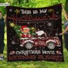 Texas A&M Aggies This Is My Hallmark Christmas Movie Watching Blanket