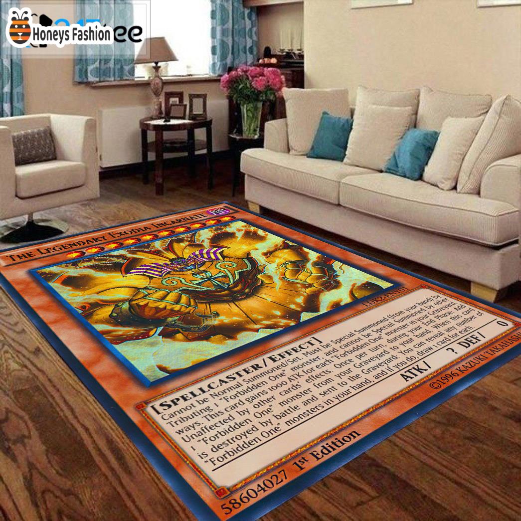 The Legendary Toon Exodia Rug Carpet