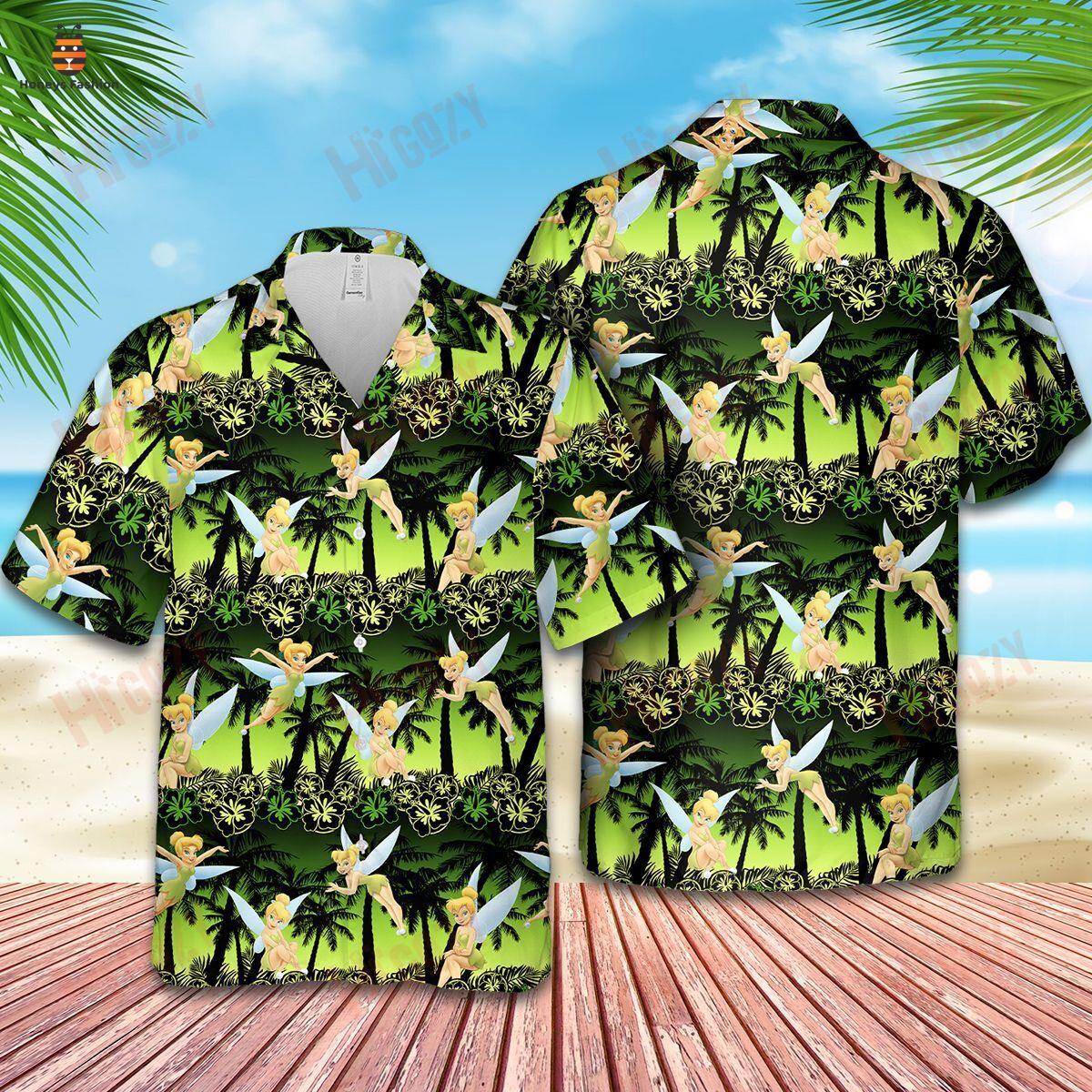 Tinker Bell Disney Tropical Hawaiian Shirt