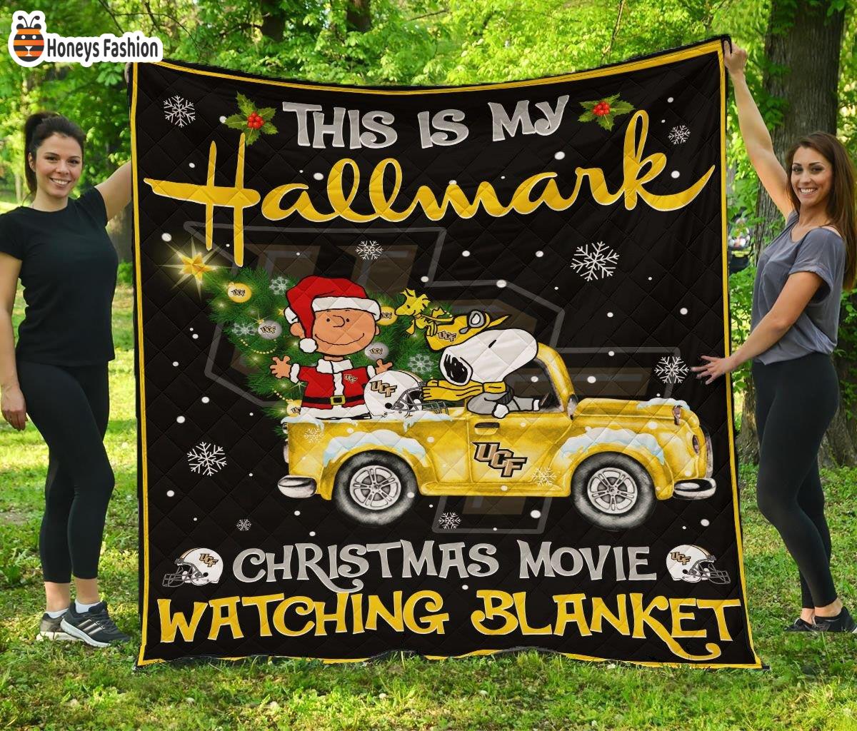 UCF Knights This Is My Hallmark Christmas Movie Watching Blanket