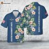 US Navy Aviation Machinist’s Mate Flower Hawaiian Shirt