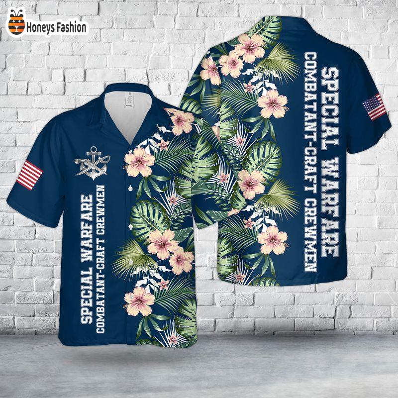 US Navy Special Warfare Combatant-craft Crewmen Hawaiian Shirt