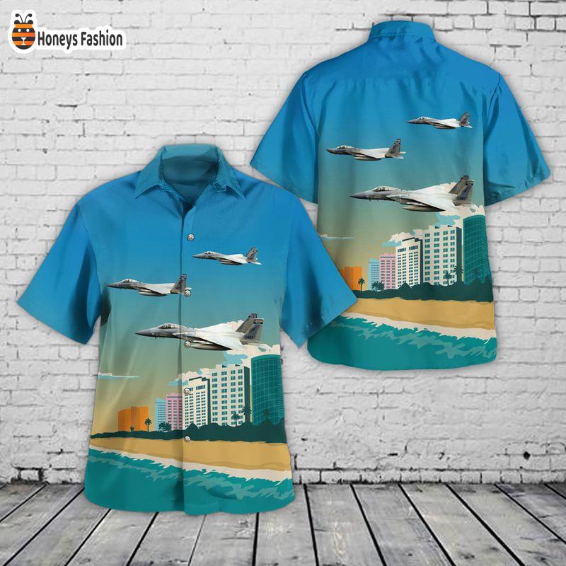 USAF Florida Air National Guard 159th Fighter Squadron Hawaiian Shirt