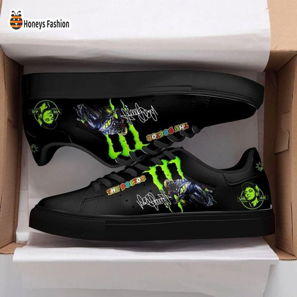 VR46 Signature Stan Smith Low Top Shoes