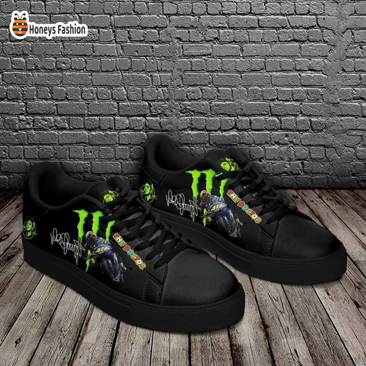 VR46 Signature Stan Smith Low Top Shoes