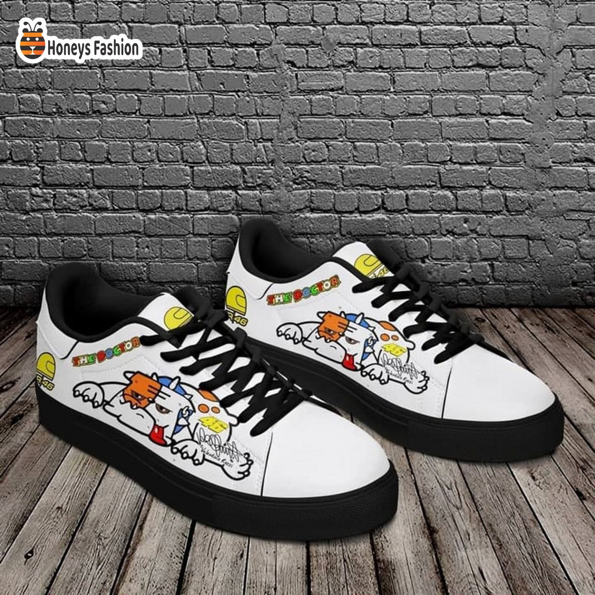 VR46 The Doctor Stan Smith Low Top Shoes