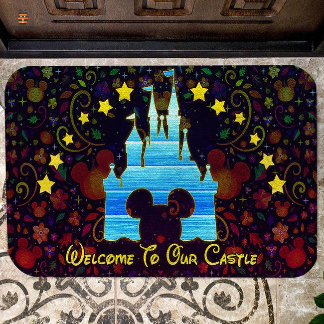 Walt Disney Welcome To Our Castle Doormat