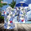Wisconsin Badgers Green Bay Packers Milwaukee Brewers Milwaukee Bucks Wisconsin Sports Hibiscus Hawaiian Shirt