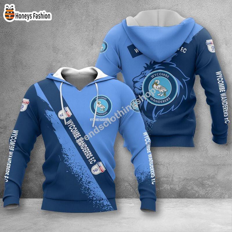 Wycombe Wanderers F.C Lion 3d Hoodie Polo