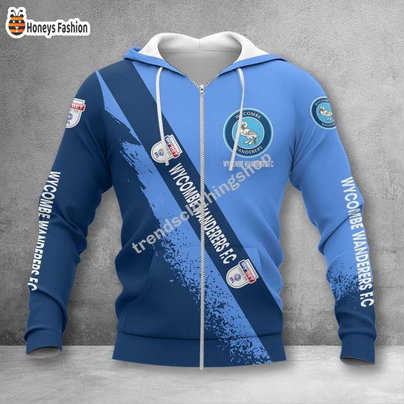 Wycombe Wanderers F.C Lion 3d Hoodie Polo