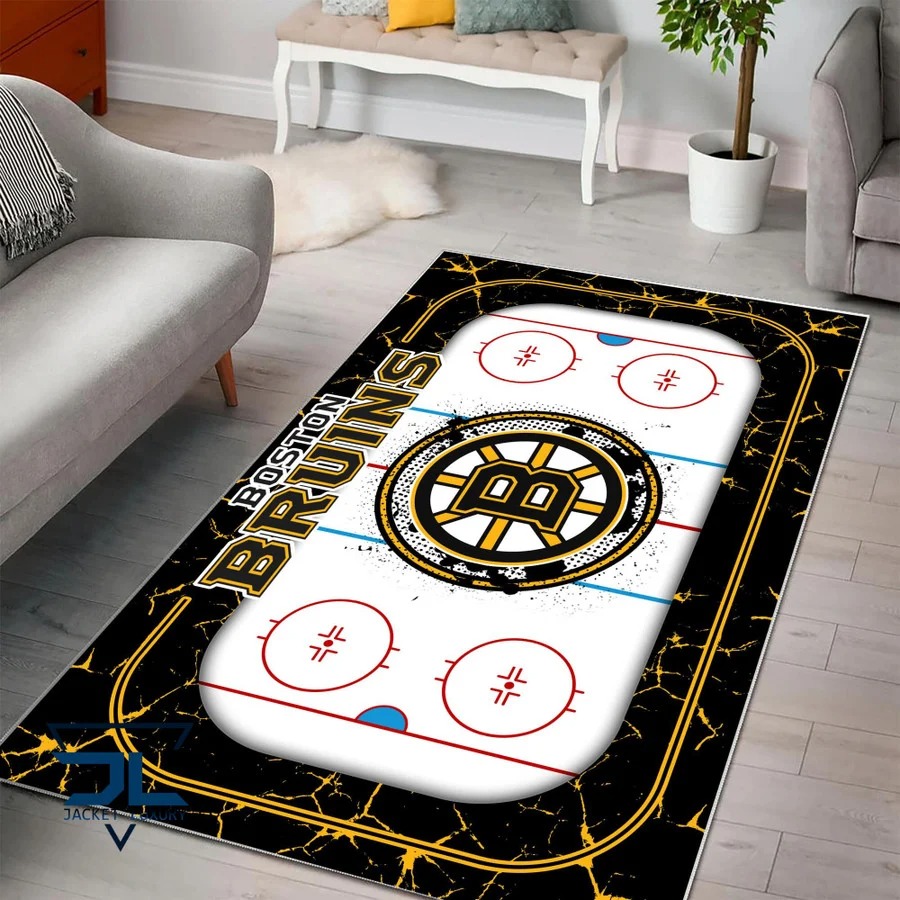Boston Bruins NHL Rug Carpet
