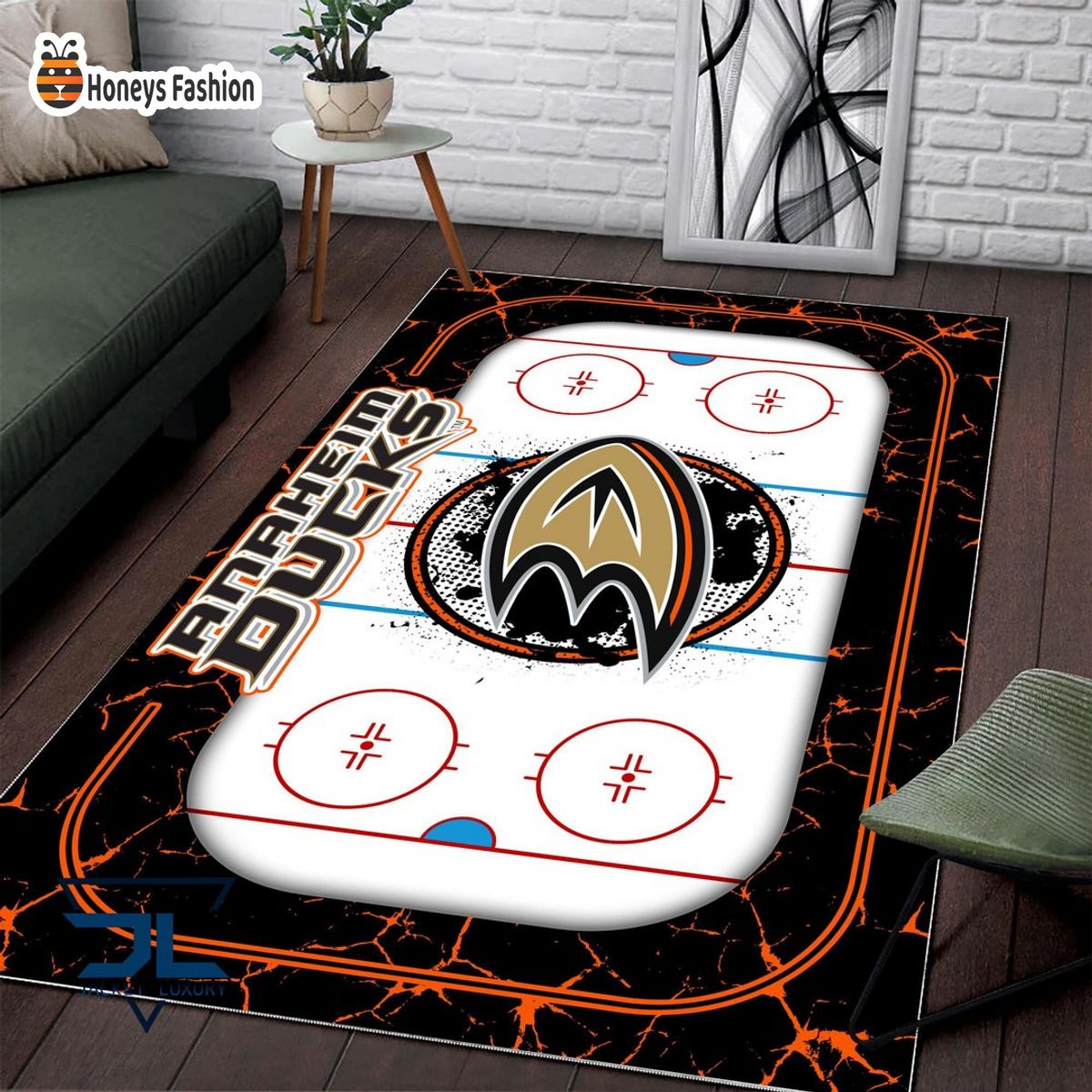 Anaheim Ducks NHL Rug Carpet