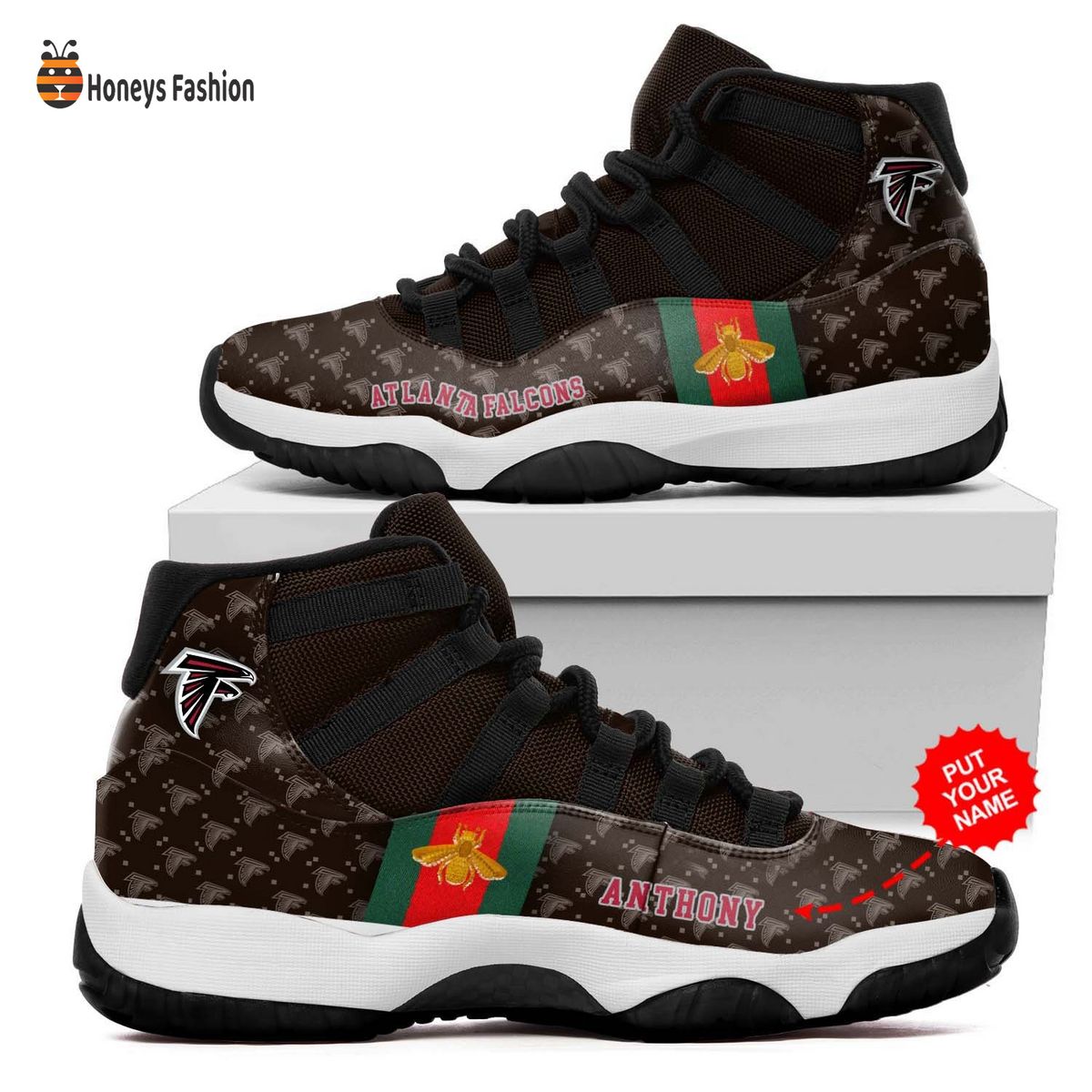 Atlanta Falcons NFL Gucci Air Jordan 11 Shoes