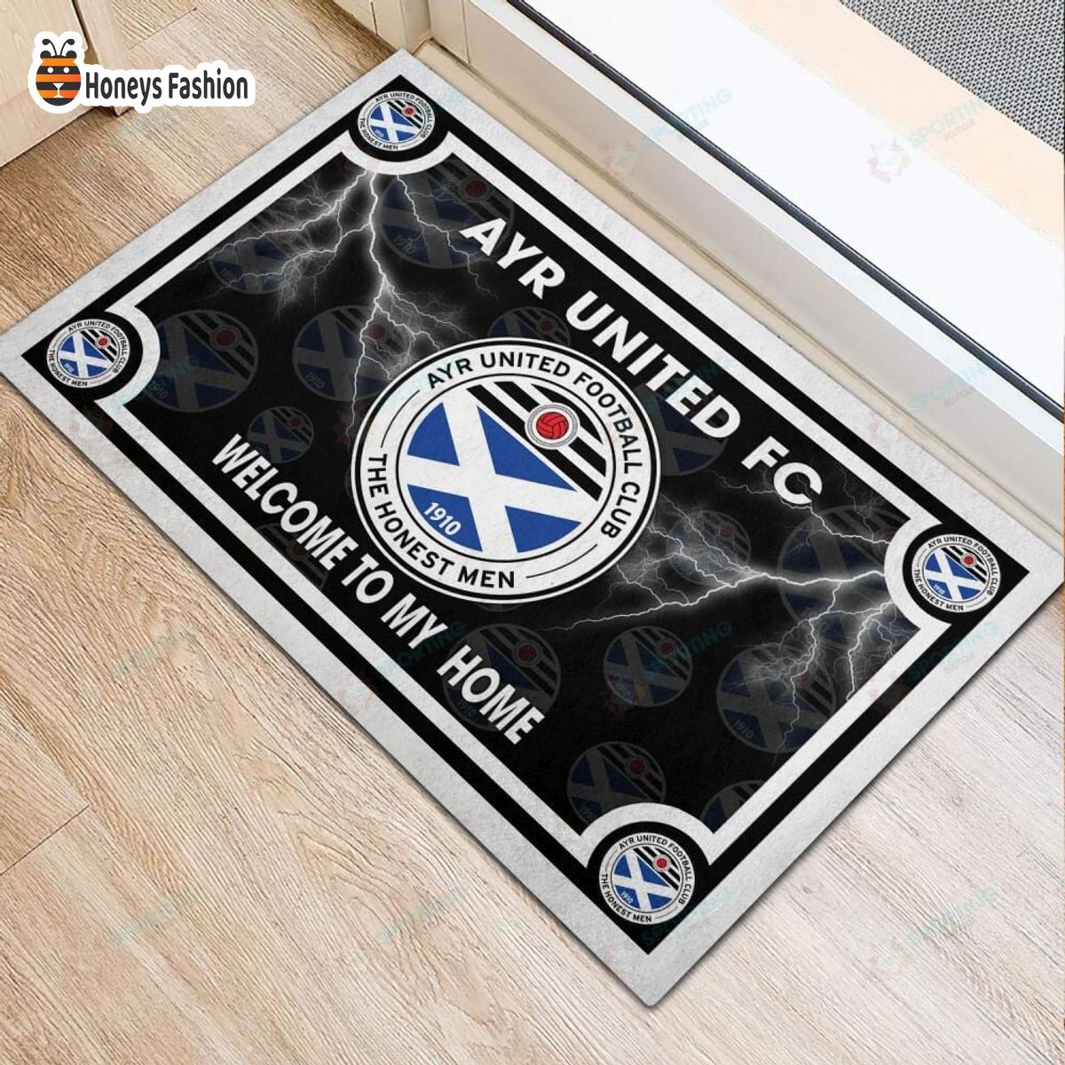 Ayr United F.C. welcome to my home doormat
