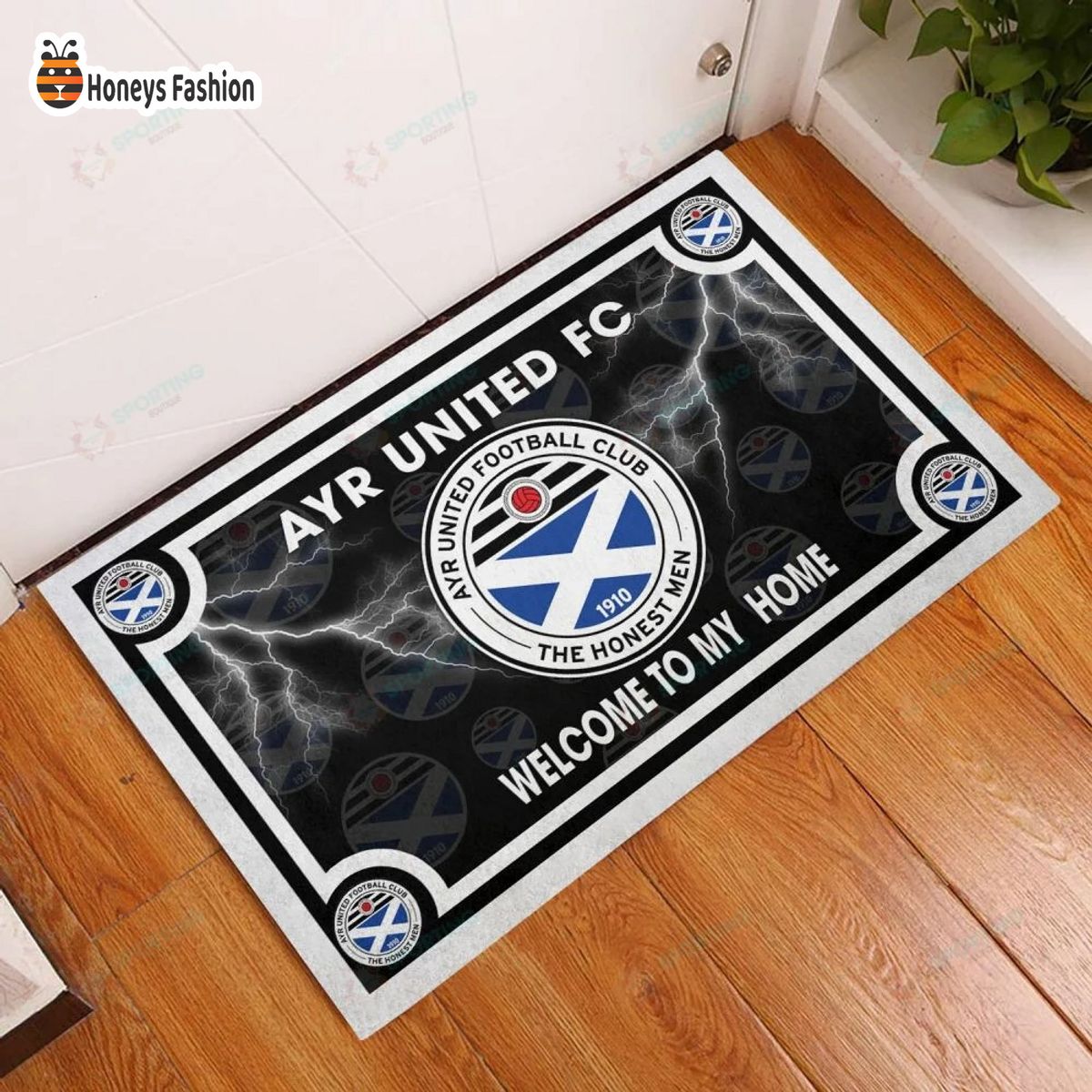Ayr United F.C. welcome to my home doormat