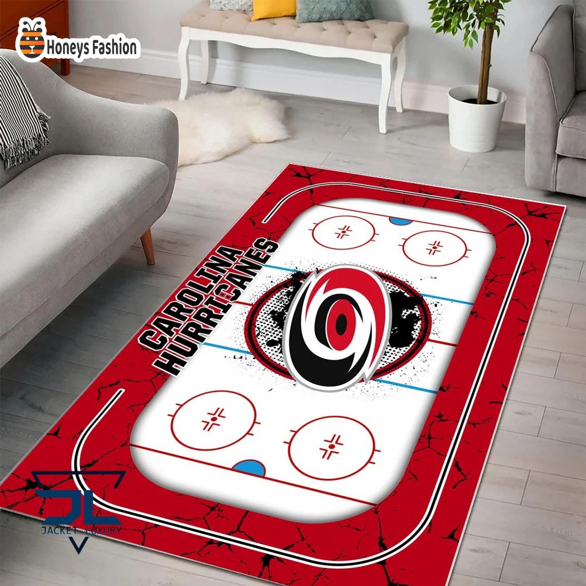 Carolina Hurricanes NHL Rug Carpet