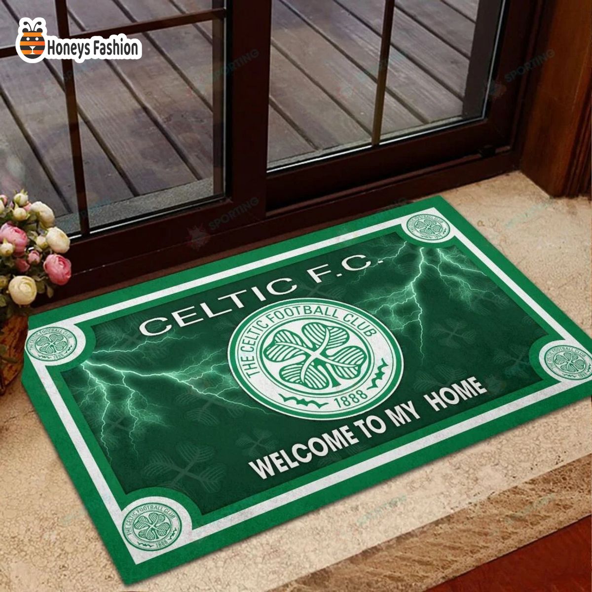 Celtic F.C. welcome to my home doormat
